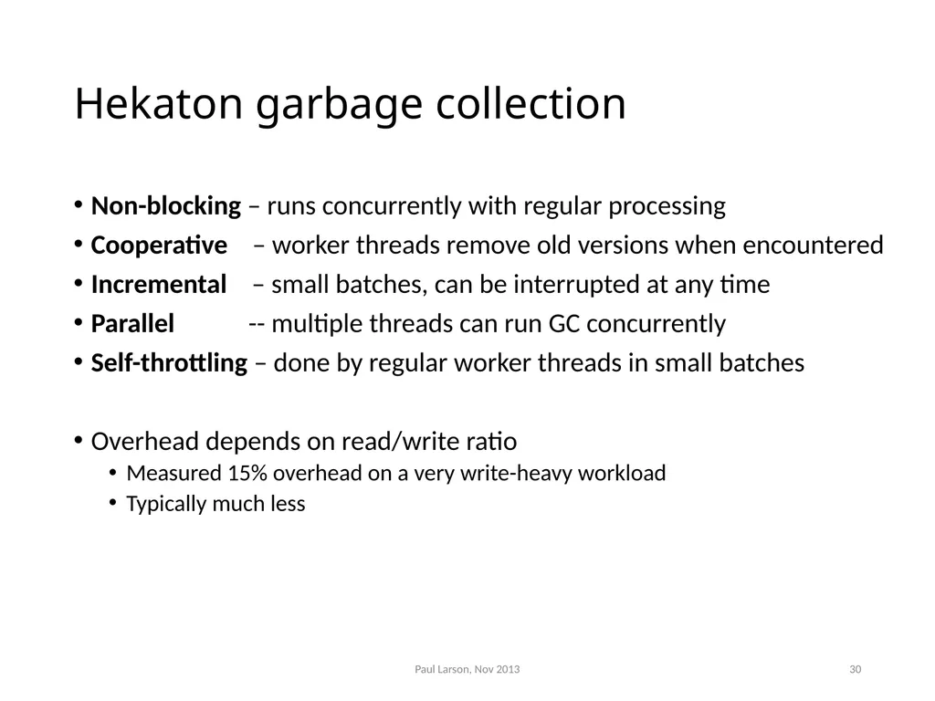Evolving the Architecture of Sql Server Paul - slide 29 of 36
