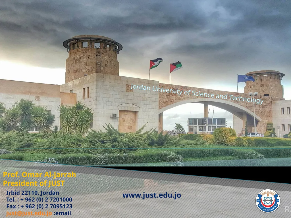 Jordan University of Science and Technology Prof.