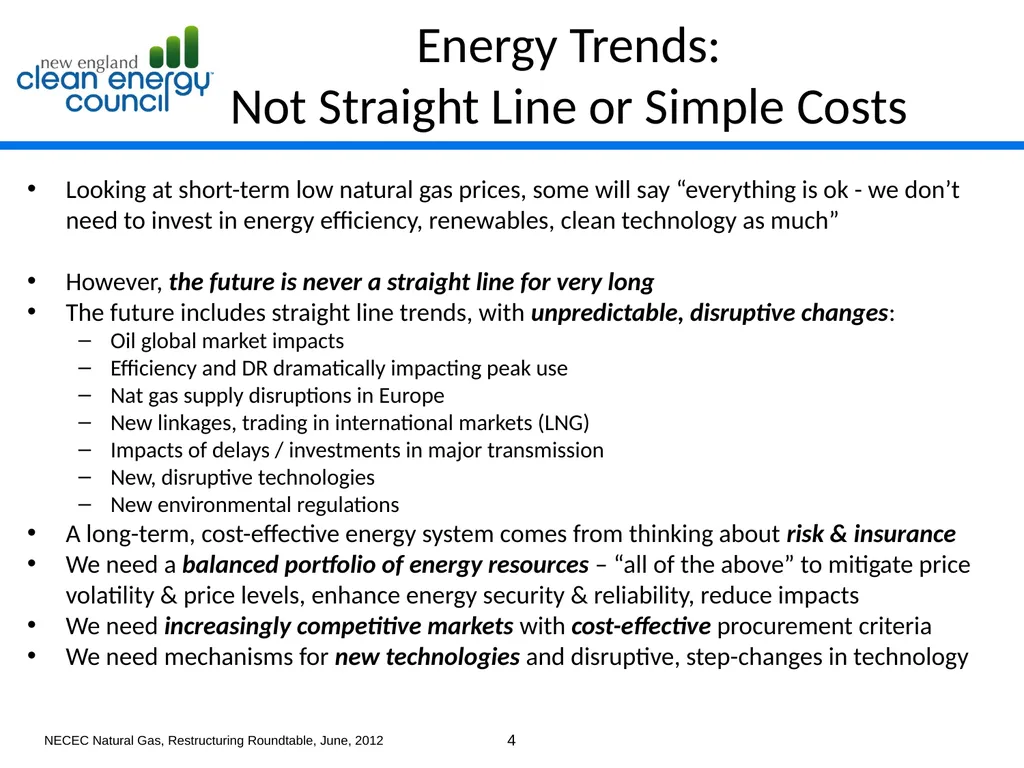 Advancing the Ball on Clean Energy While - slide 4 of 9