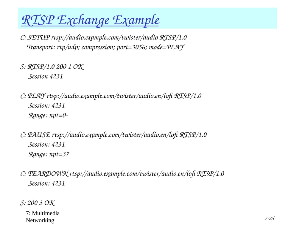 Multimedia+ATM;QoS, Congestion ctrl 1 Chapter 7 + - slide 25 of 78