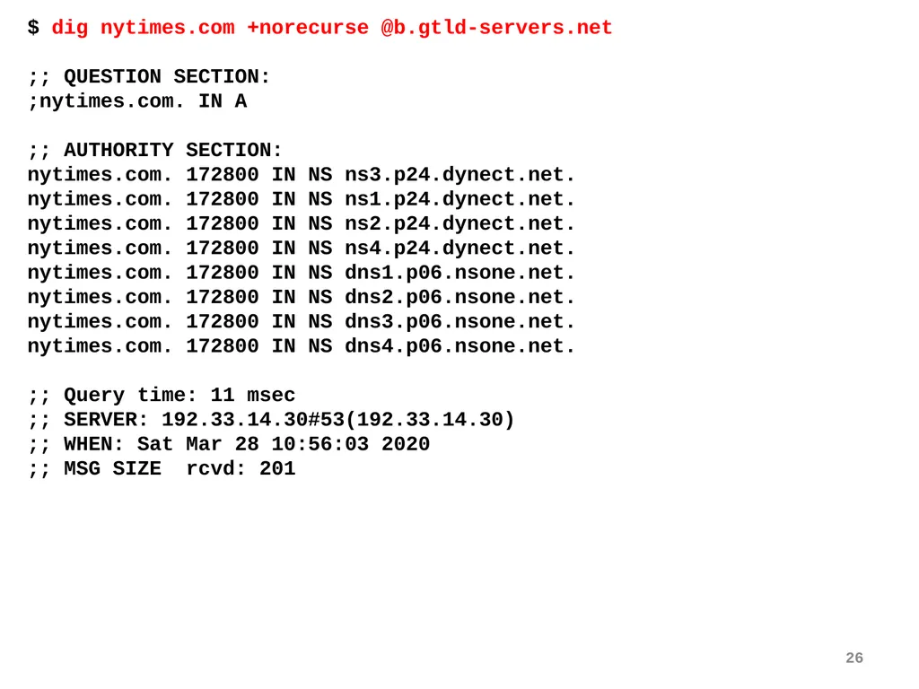 Discovery and DNS Mike Freedman COS 461: Computer - slide 26 of 36