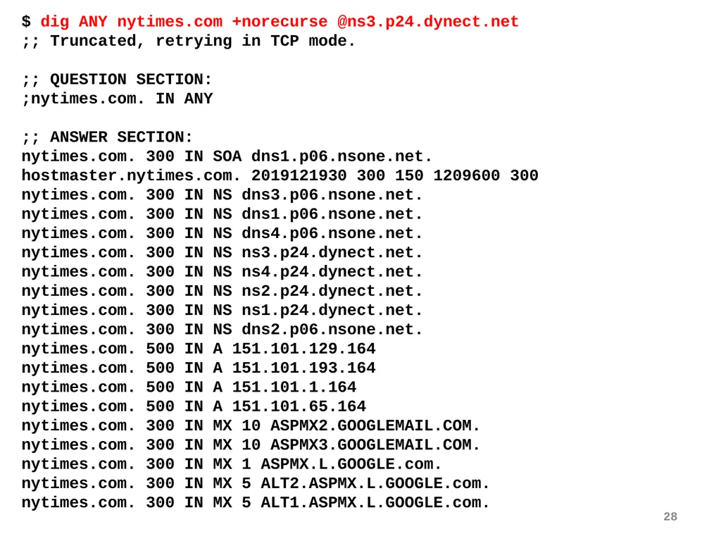 Discovery and DNS Mike Freedman COS 461: Computer - slide 28 of 36
