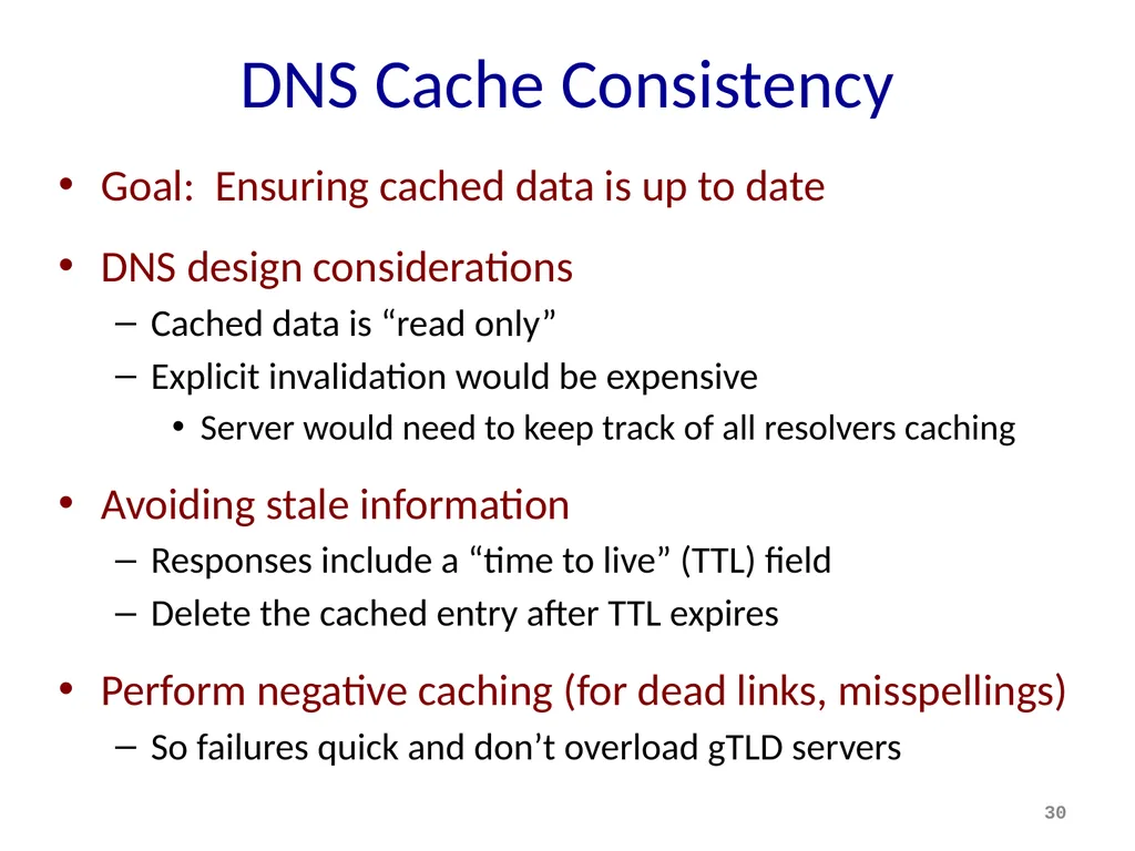 Discovery and DNS Mike Freedman COS 461: Computer - slide 30 of 36