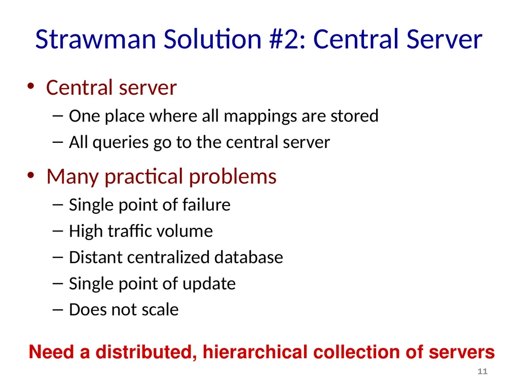 Discovery and DNS Mike Freedman COS 461: Computer - slide 11 of 36