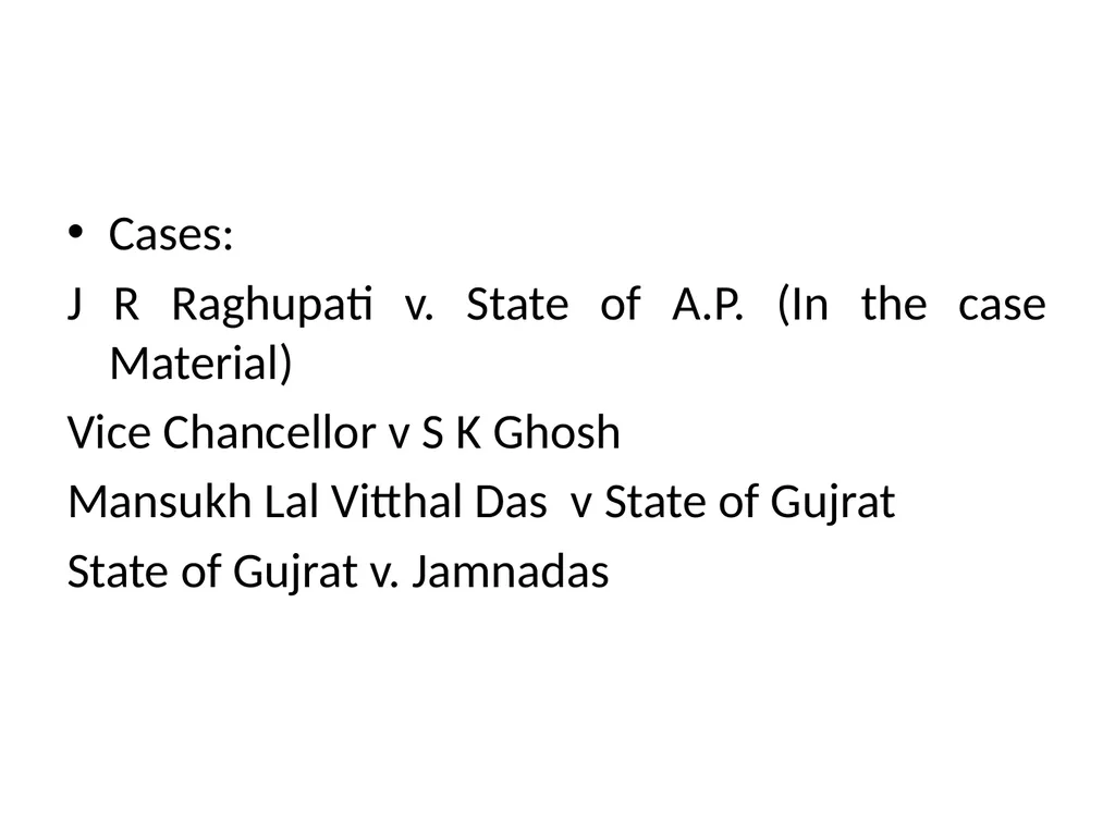 Nature, Scope and Extent of Judicial Review of - slide 6 of 9