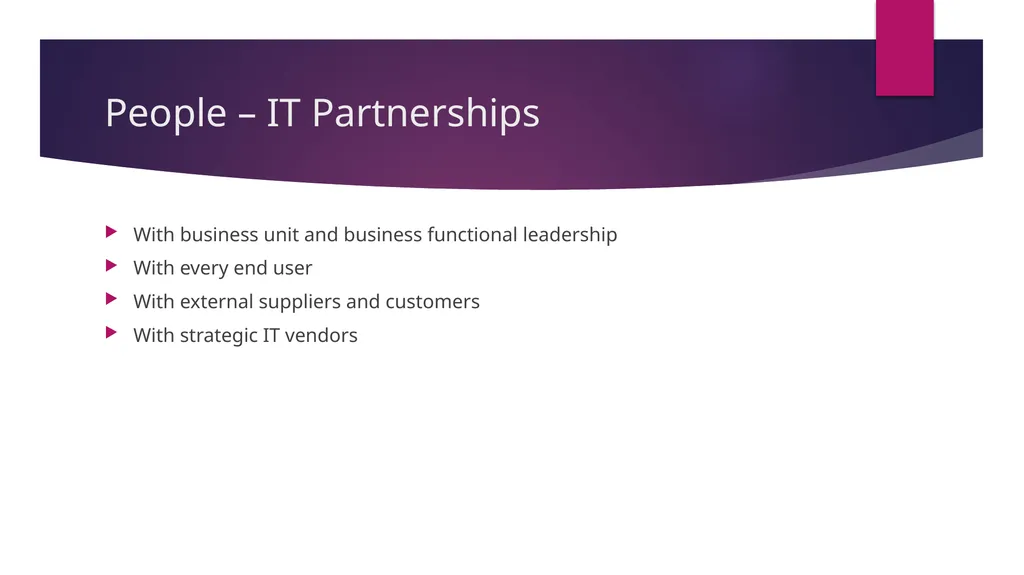 Technology Management- A CIO Perspective Tom Gill - slide 4 of 12