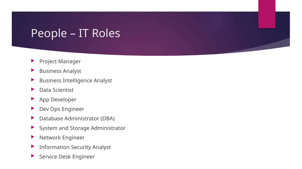Technology Management- A CIO Perspective Tom Gill - slide 3 of 12