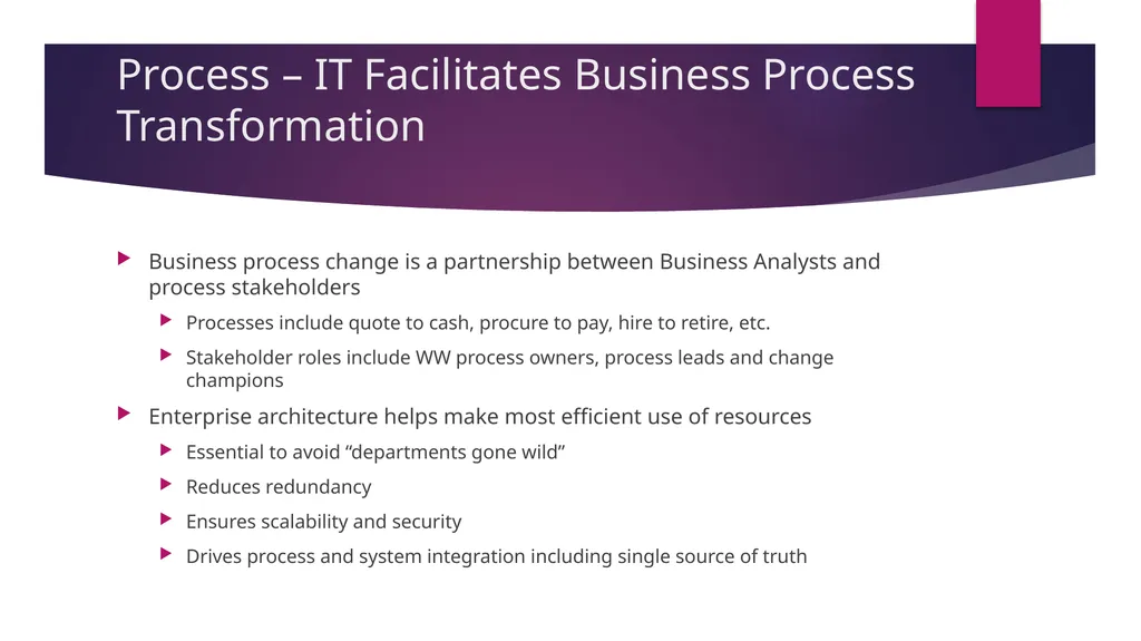 Technology Management- A CIO Perspective Tom Gill - slide 7 of 12