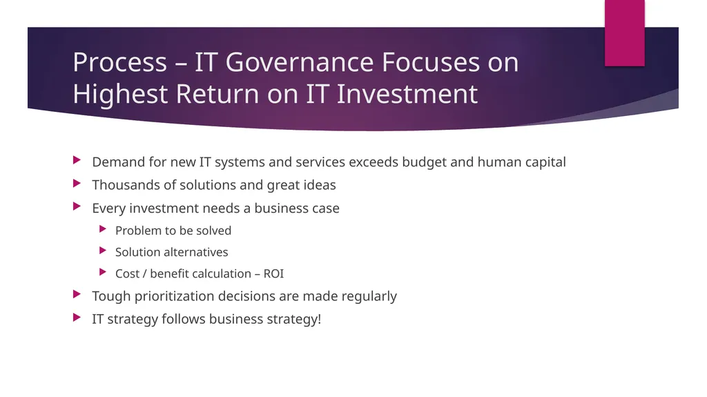 Technology Management- A CIO Perspective Tom Gill - slide 8 of 12