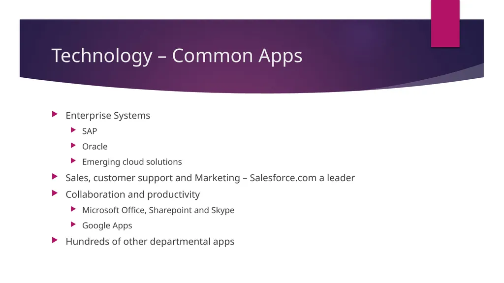Technology Management- A CIO Perspective Tom Gill - slide 9 of 12