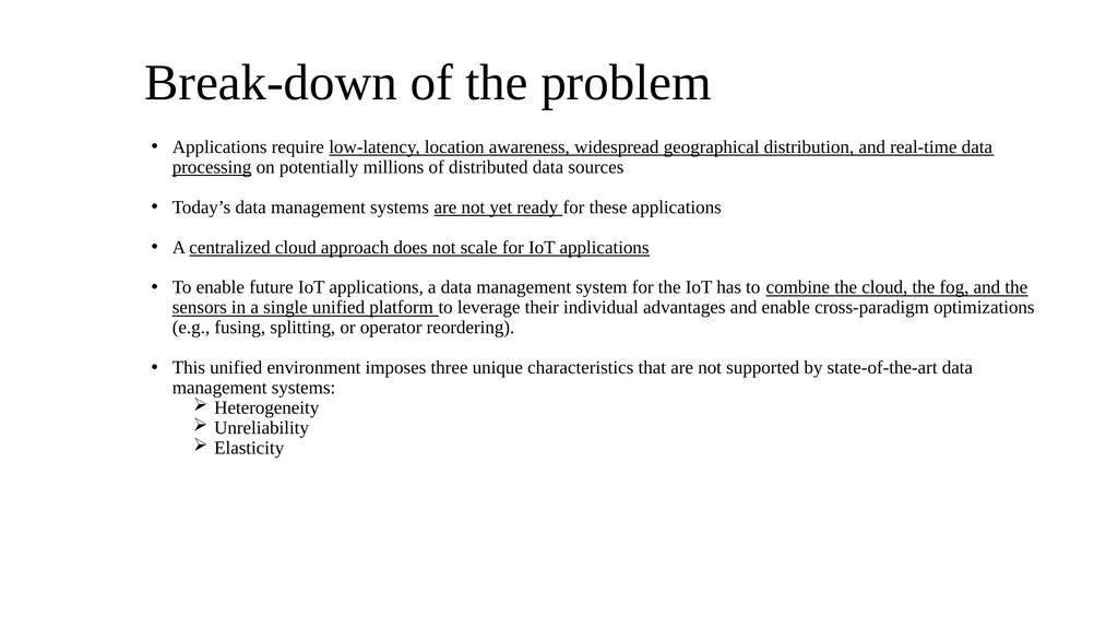 The NebulaStream Platform: Data and Application - slide 4 of 25