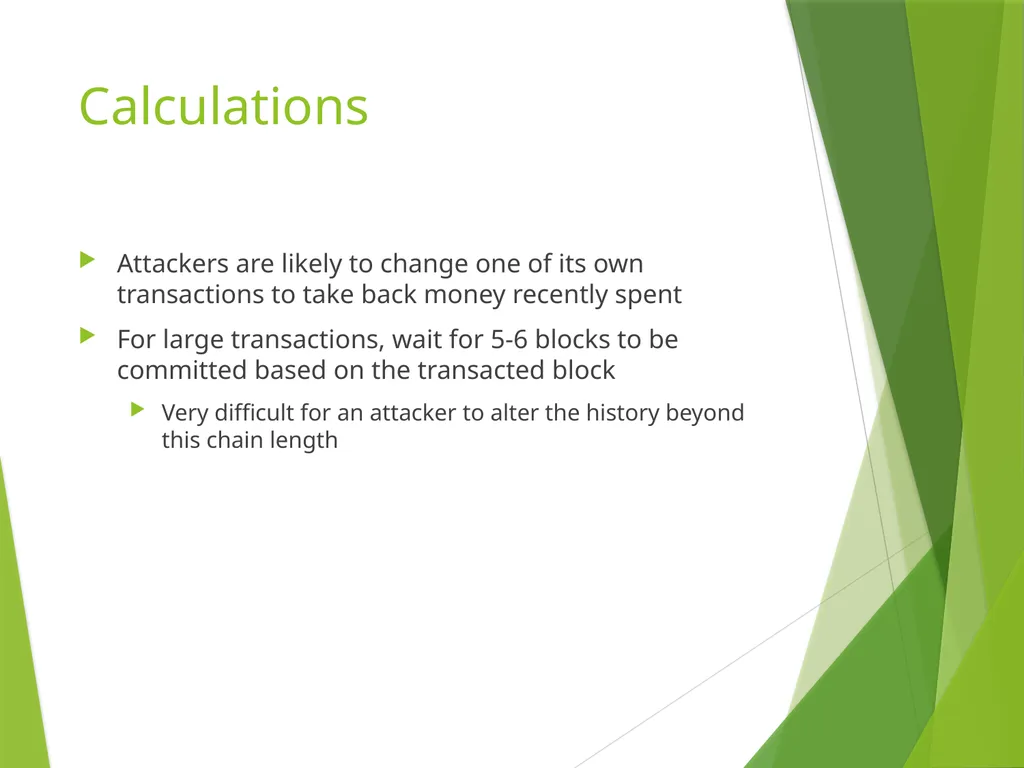 Bitcoin: A Peer-to-Peer Electronic Cash System - slide 25 of 26