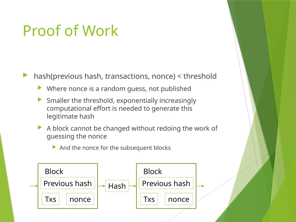 Bitcoin: A Peer-to-Peer Electronic Cash System - slide 15 of 26