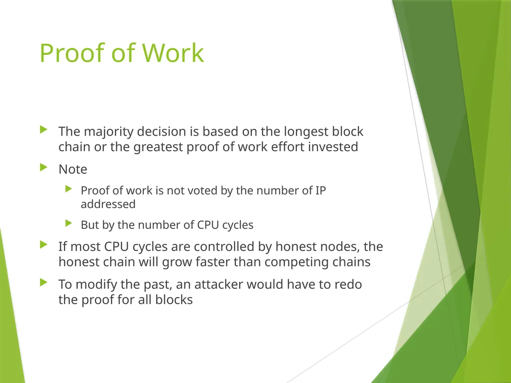 Bitcoin: A Peer-to-Peer Electronic Cash System - slide 16 of 26