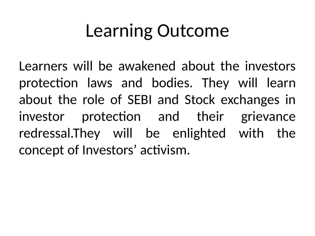 Course Name: Fundamentals of Investment Week 4: - slide 23 of 23