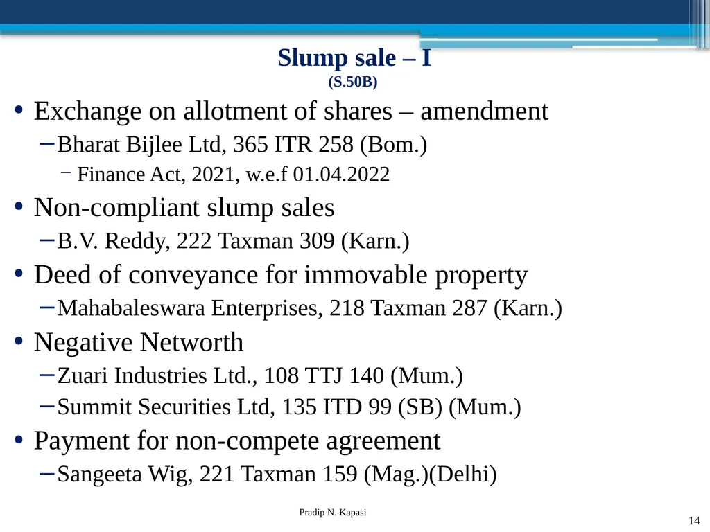 Reconstruction and Restructuring (merger and - slide 14 of 54