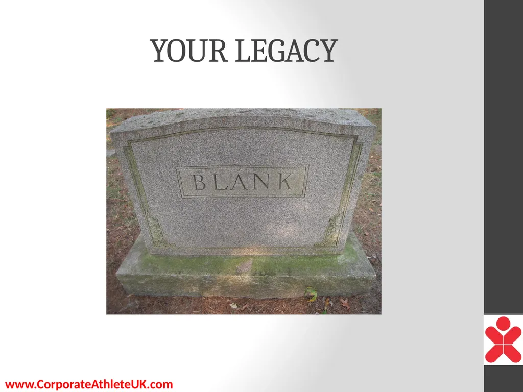 The Key to being Extraordinary Presented by - slide 36 of 39