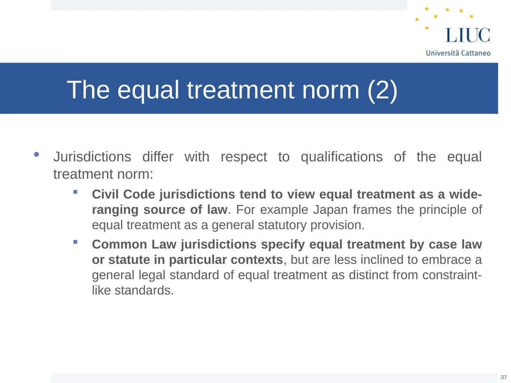 The Basic Governance Structure: the Interests of - slide 37 of 39