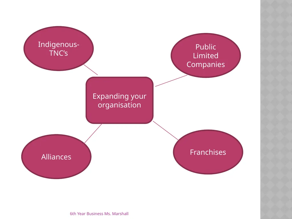 Business Organisations Unit 6 Chapter 19 Unit 6 - slide 17 of 49