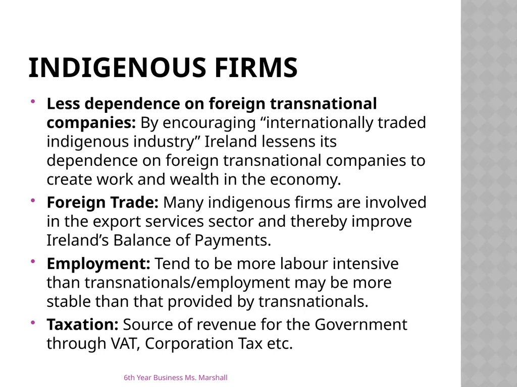 Business Organisations Unit 6 Chapter 19 Unit 6 - slide 24 of 49