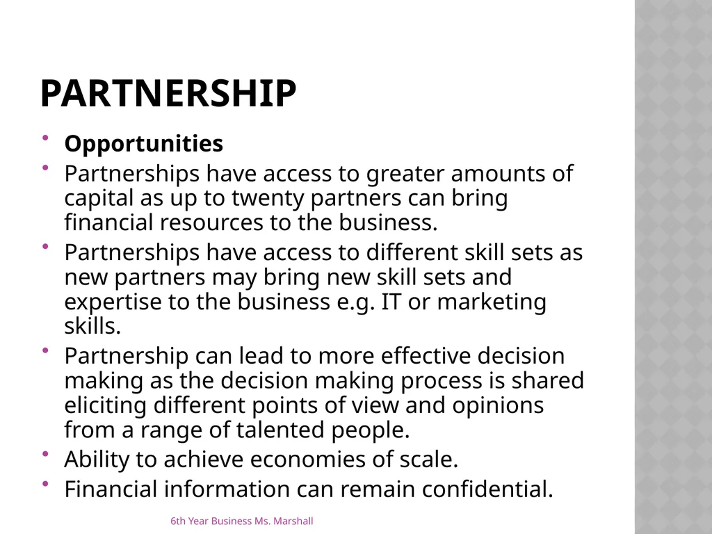 Business Organisations Unit 6 Chapter 19 Unit 6 - slide 8 of 49