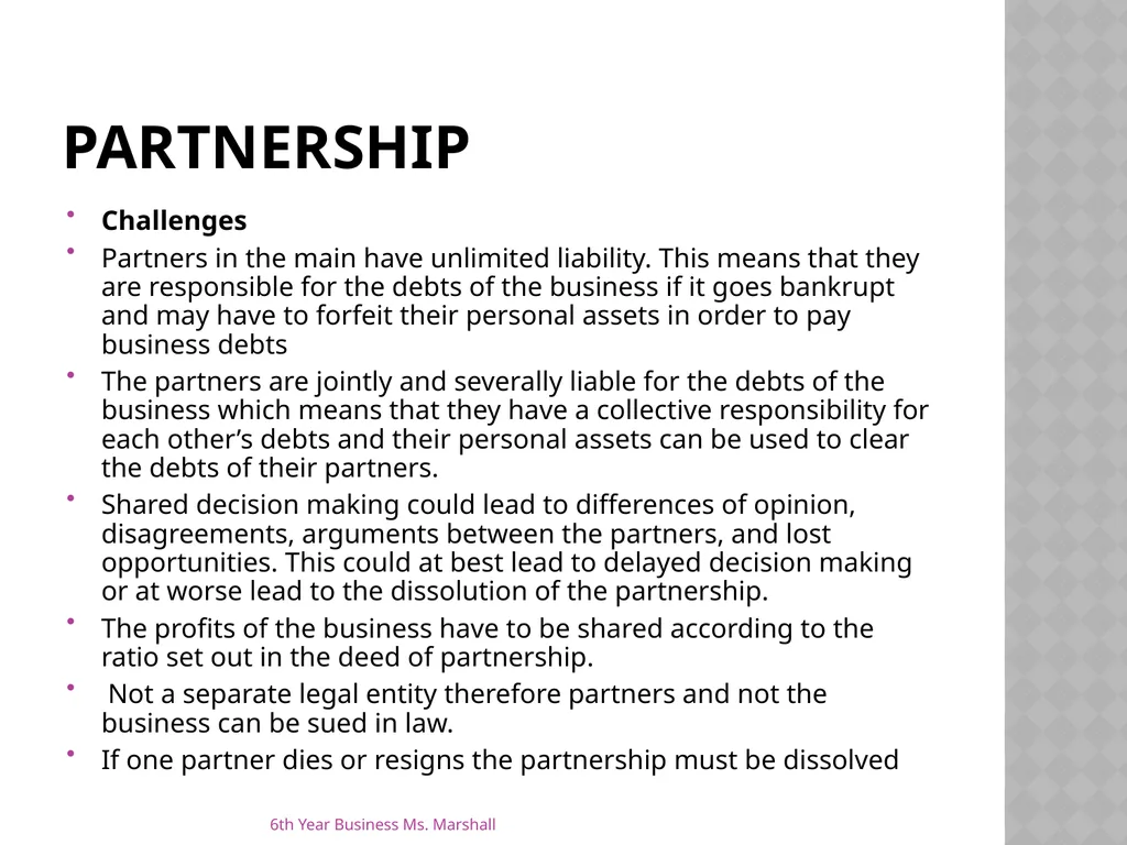 Business Organisations Unit 6 Chapter 19 Unit 6 - slide 9 of 49