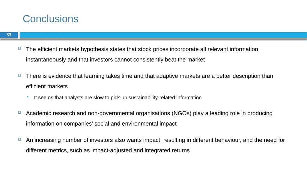 Corporate Finance for Long-Term Value Chapter 14: - slide 33 of 33