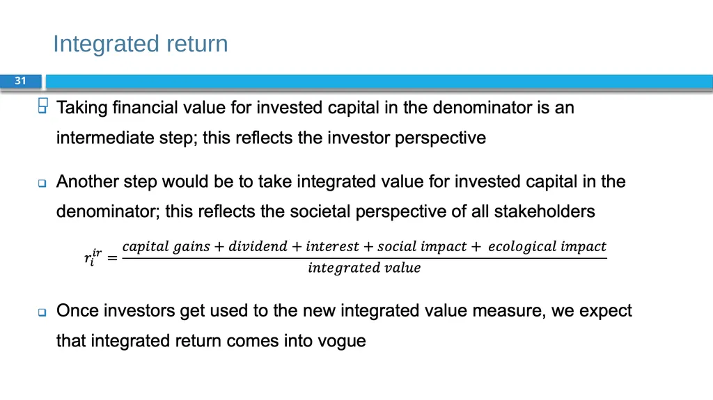 Corporate Finance for Long-Term Value Chapter 14: - slide 31 of 33