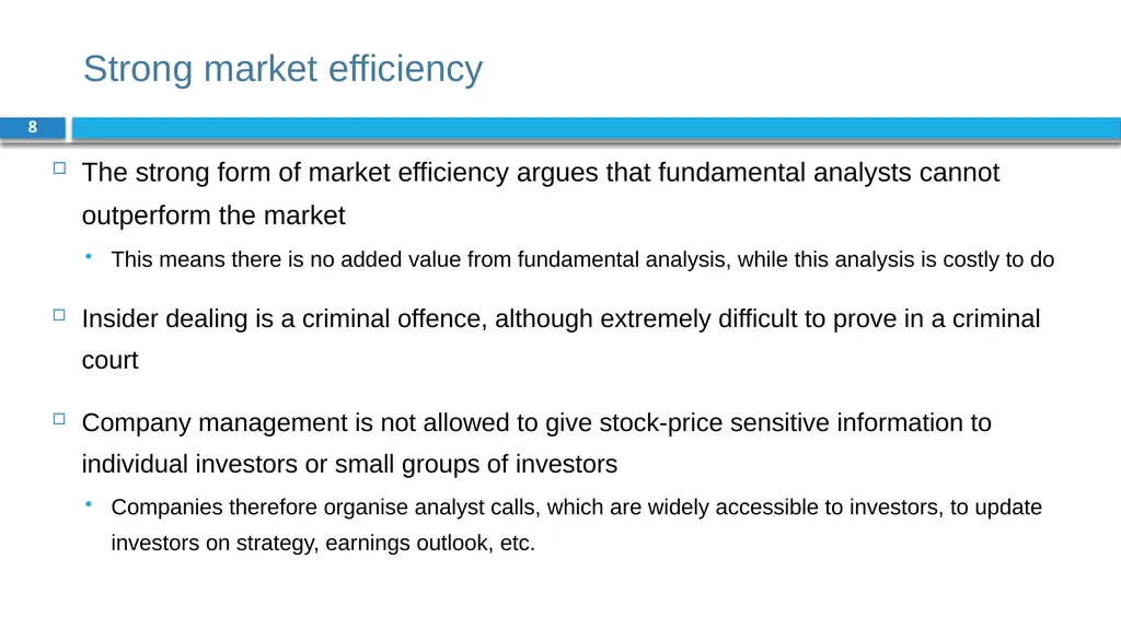 Corporate Finance for Long-Term Value Chapter 14: - slide 8 of 33