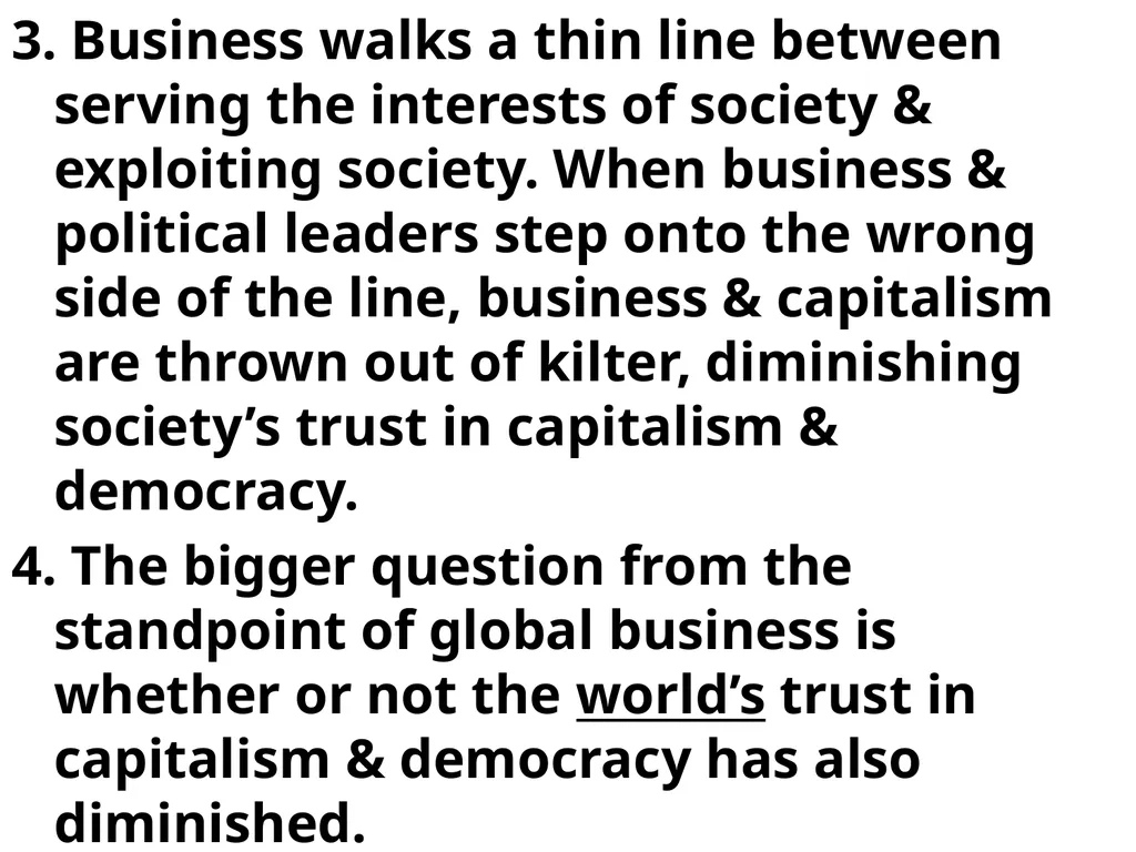 CHAPTER 5 GLOBAL BUSINESS ETHICS Global Business - slide 10 of 107