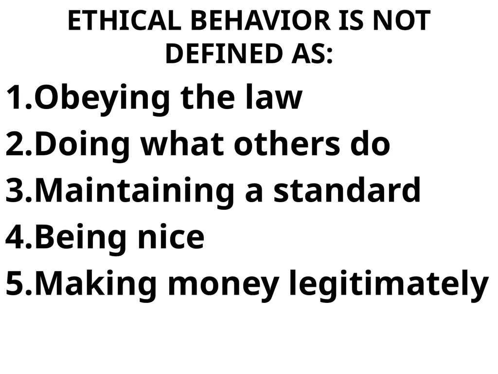CHAPTER 5 GLOBAL BUSINESS ETHICS Global Business - slide 81 of 107