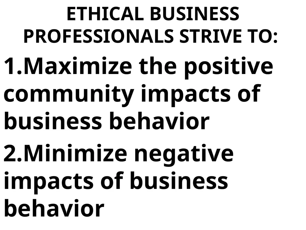 CHAPTER 5 GLOBAL BUSINESS ETHICS Global Business - slide 82 of 107