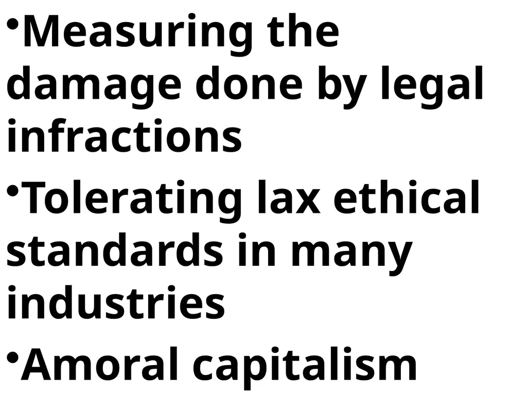 CHAPTER 5 GLOBAL BUSINESS ETHICS Global Business - slide 89 of 107