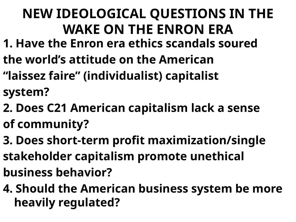 CHAPTER 5 GLOBAL BUSINESS ETHICS Global Business - slide 48 of 107