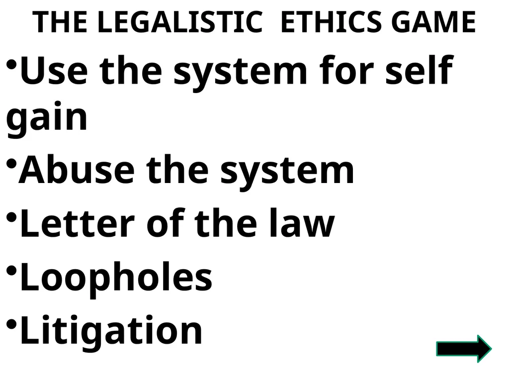 CHAPTER 5 GLOBAL BUSINESS ETHICS Global Business - slide 86 of 107