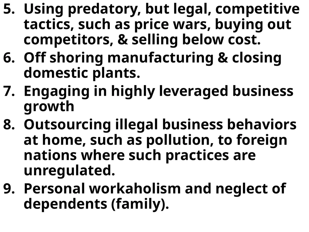 CHAPTER 5 GLOBAL BUSINESS ETHICS Global Business - slide 107 of 107