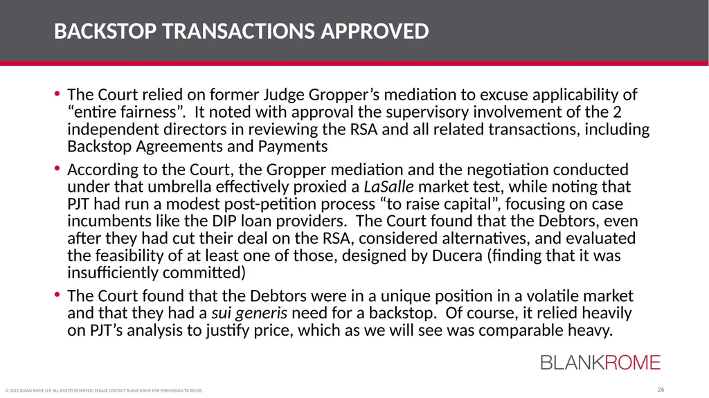 American College of Bankruptcy Fall Program (Third - slide 26 of 28