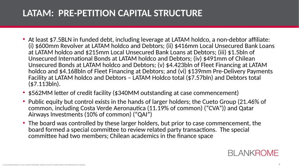 American College of Bankruptcy Fall Program (Third - slide 9 of 28