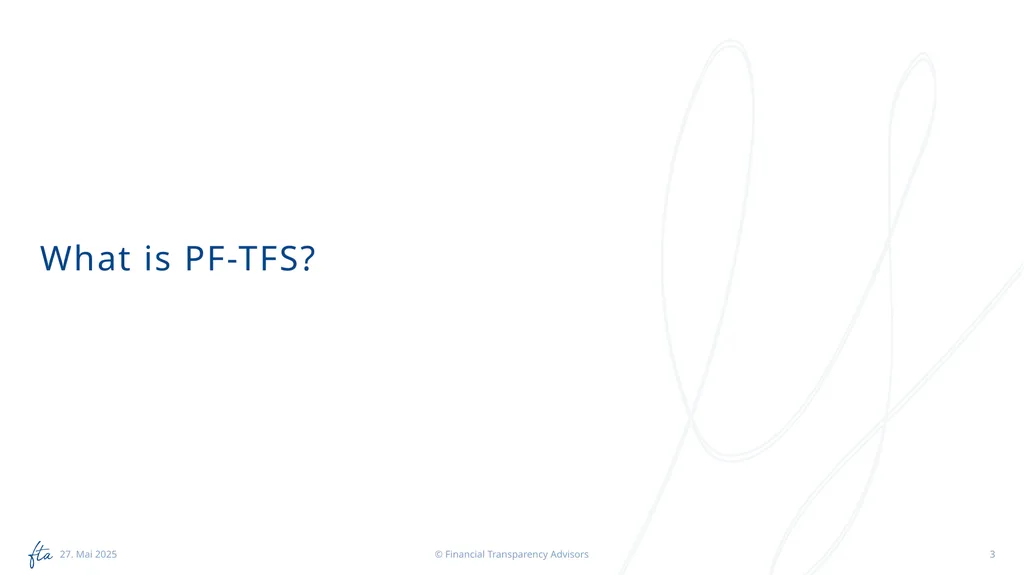 AML Tuesday’s Session #13 on: PF-TFS, Typologies, - slide 3 of 24