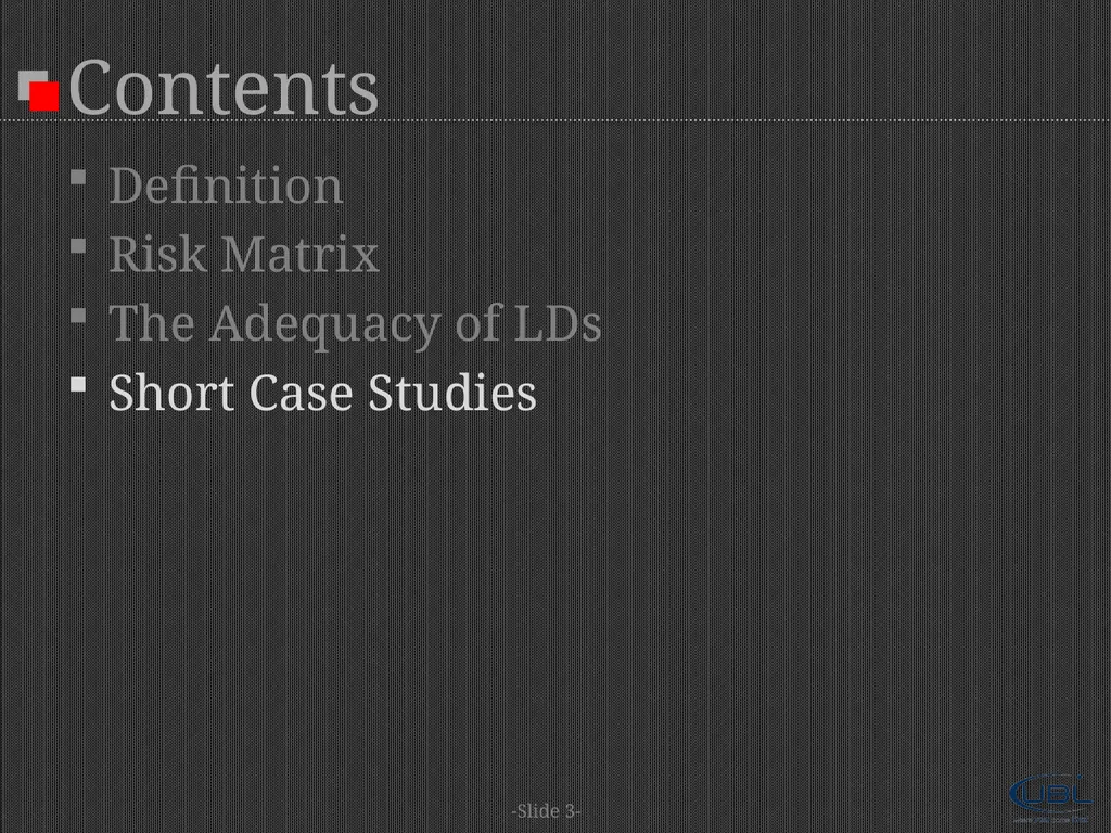 A Project Financier's Standpoint |Risk Assessment - slide 17 of 18