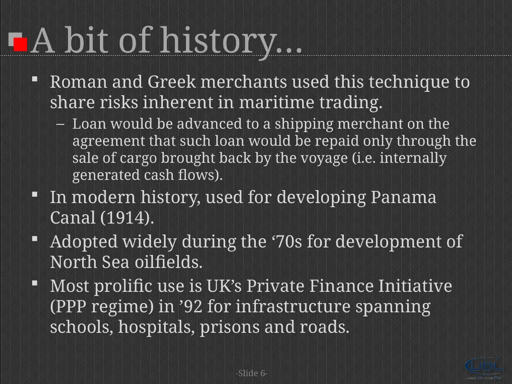 A Project Financier's Standpoint |Risk Assessment - slide 6 of 18