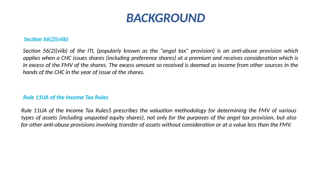RECENT DEVELOPMENTS IN THE VALUATION FIELD Anurag - slide 4 of 28