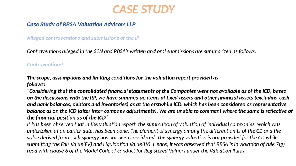 RECENT DEVELOPMENTS IN THE VALUATION FIELD Anurag - slide 12 of 28
