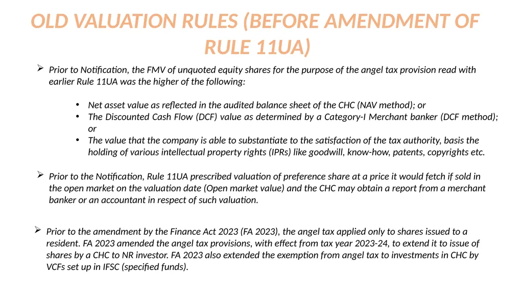 RECENT DEVELOPMENTS IN THE VALUATION FIELD Anurag - slide 5 of 28