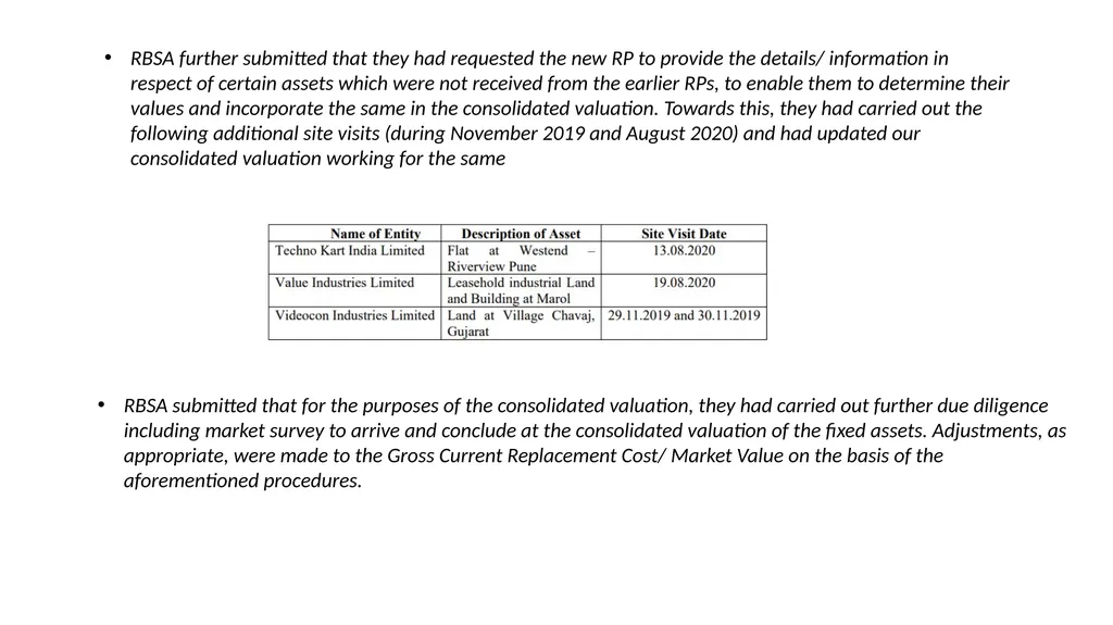 RECENT DEVELOPMENTS IN THE VALUATION FIELD Anurag - slide 20 of 28