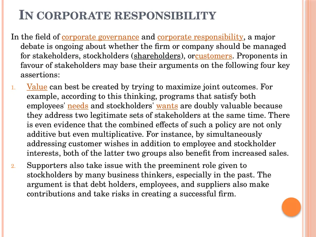 Strategic Human Resources Management Stakeholder - slide 9 of 19
