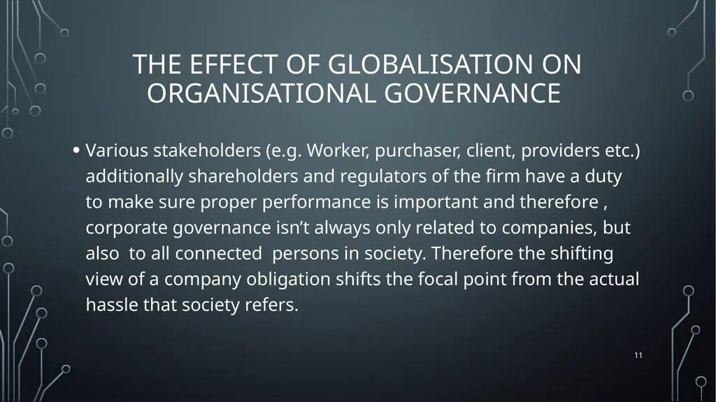1 Unit 18:GLOBAL BUSINESS ENVIRONMENT Lo 3: - slide 11 of 29