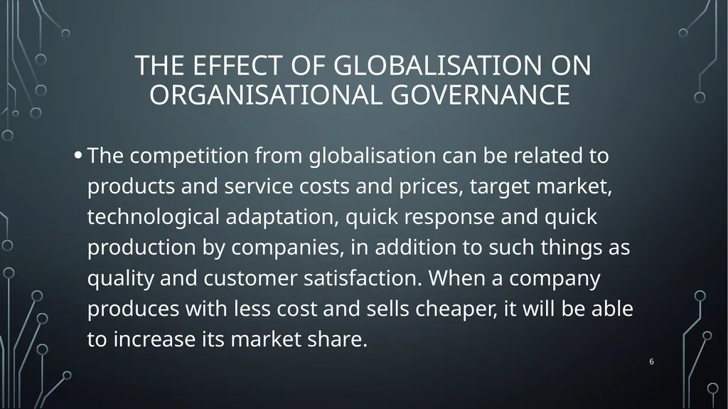1 Unit 18:GLOBAL BUSINESS ENVIRONMENT Lo 3: - slide 6 of 29