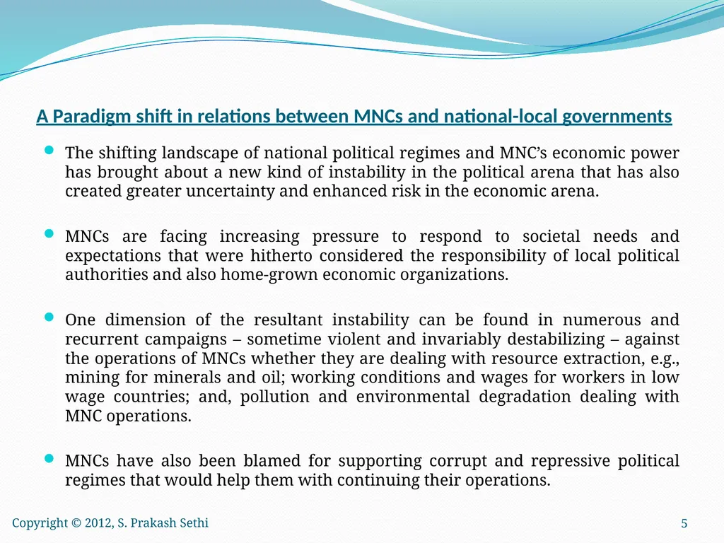 Globalization and Multinational Corporations - slide 5 of 34