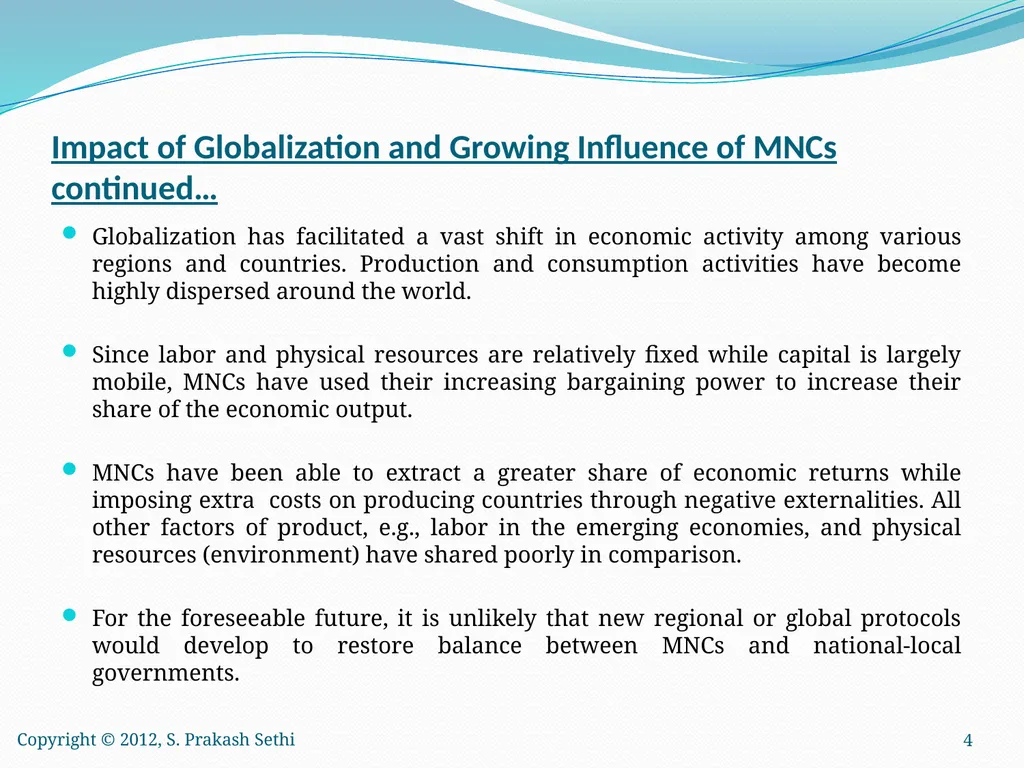 Globalization and Multinational Corporations - slide 4 of 34